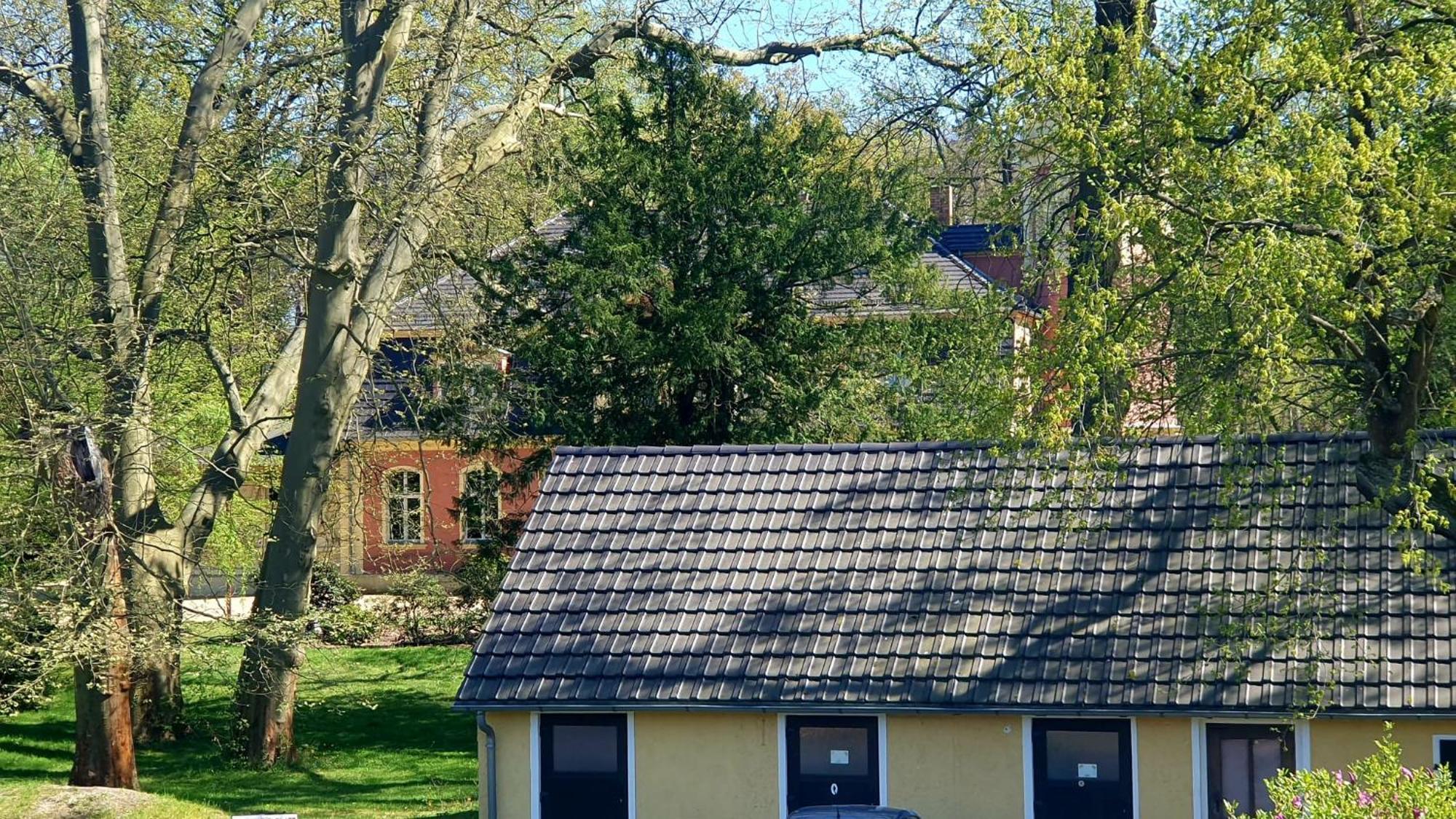Ferienwohnung Im Gutshof Direkt Gegenueber Dem Schloss, Rhododendronpark Mit Terrasse Und Wlan Kromlau Экстерьер фото